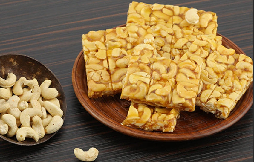 Cashew chikki
