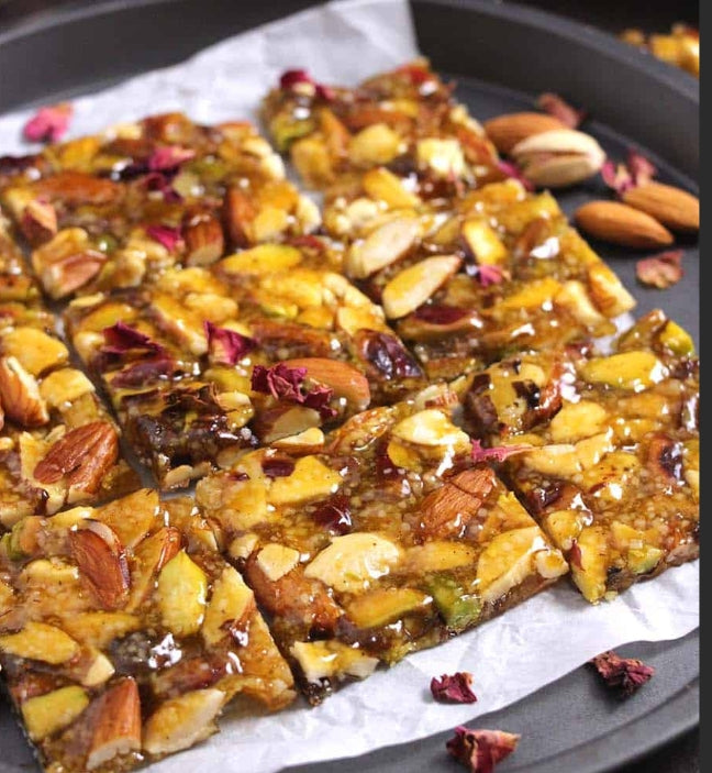 Dry fruits chikki