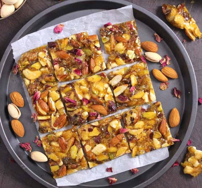Dry fruits chikki