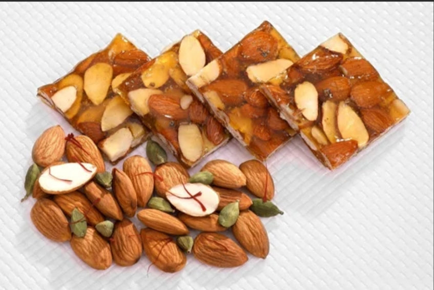 Almond chikki